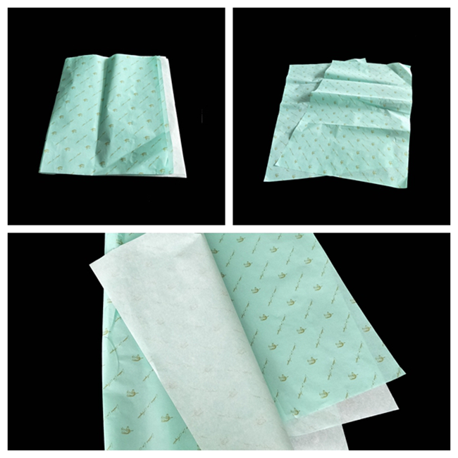 Gewohnheit Drucklogo-Geschenk-Verpackungs-Seidenpapier 50 * 70cm Pantone Druckoberflächenveredelung